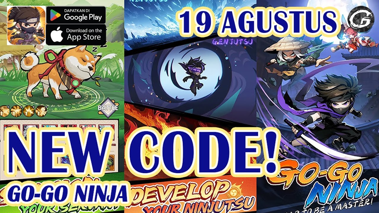 NEW CODE Go-Go Ninja Giftcode & How to Redeem Code 19 Agustus 2024 - Mobile Game (Android/IOS)