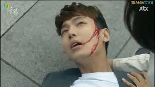 Min-Ho hit on the head(Falling for Innocence E15)Kdrama hurt scene/whump/injured/collapsed male lead