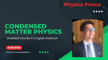 Condensed Matter Physics (Lecture 1) Crystal Structure