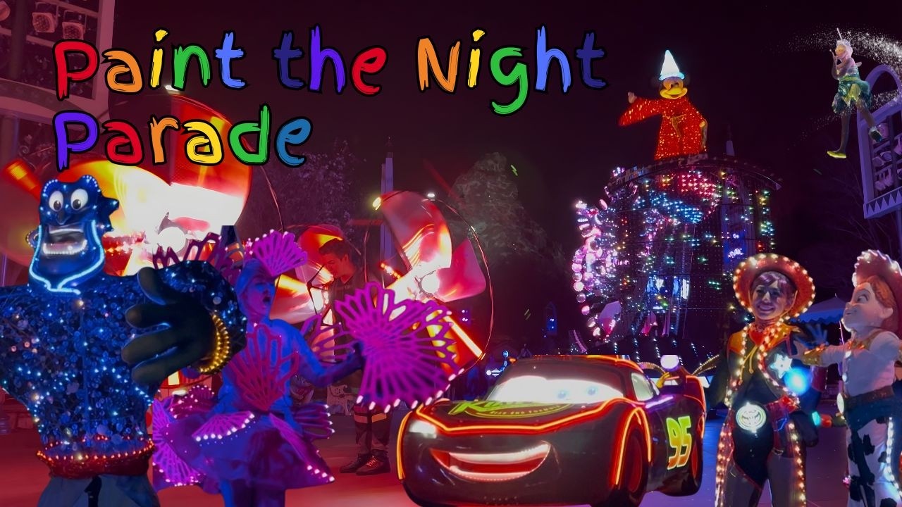 Disneyland's Paint the Night - Full Parade