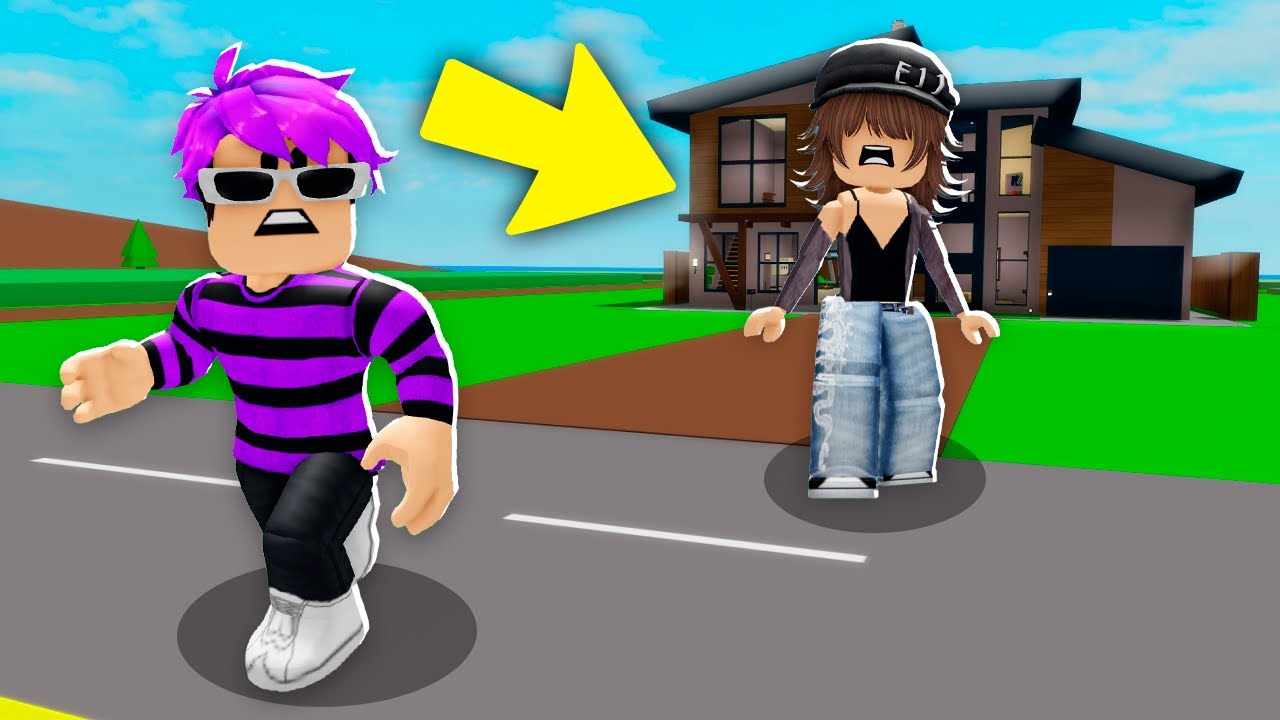 I ESCAPED FROM MY EVIL FAMILY in BROOKHAVEN..