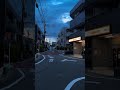 JAPAN 🇯🇵 The alleys of Tokyo at blue hour are always unbelievably quiet.ブルーアワーの東京の路地は、いつも不思議なくらい静か