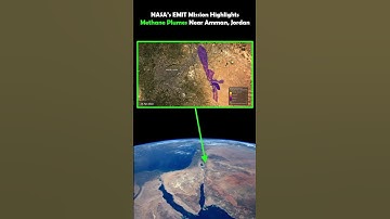 NASA’s EMIT Mission Highlights Methane Plumes Near Amman, Jordan