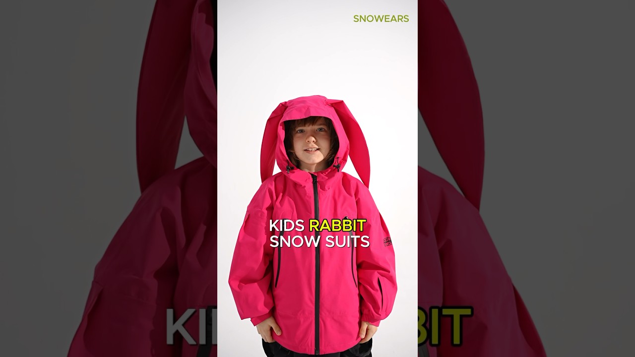 Add extra fun to your child's ride with our adorable kid suits featuring detachable bunny ears. 🐰