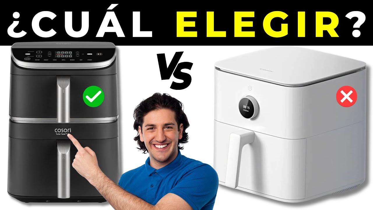 Freidora de Aire Cosori Turbo Tower Pro Smart vs Ninja Double Stack XL | 🏆 ¡El DUELO definitivo!