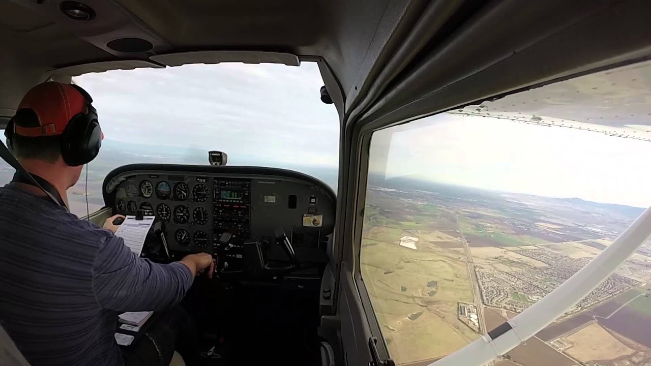 First Solo Cross Country Flight - with ATC
