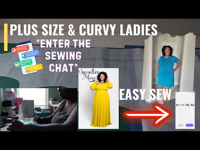 906]EASY Plus Size & Curvy Ladies Sewing Pattern by @TheSEWcialCafe  |Signature Maxi Dress - YouTube