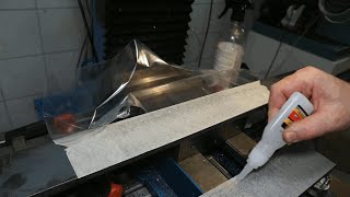 Gas spring 4, some tape and glue, finally