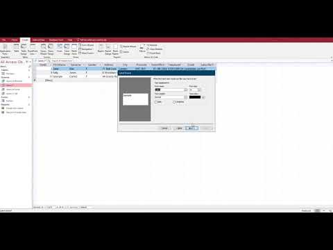 Databases - 14 - Report - Labels