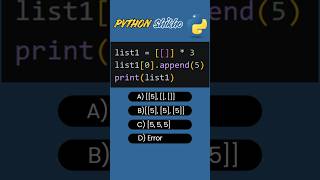The List Multiplication Trap #coding #datascience #python #learnpython #programming #list #shorts