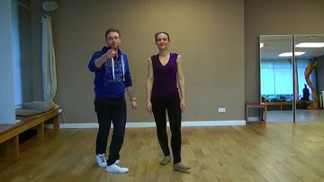 Zouk class Bremen. Beginners 1. 04.05.15. Explanation about the turns and changing the hands.