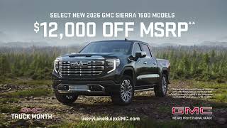 Gerry Lane Buick GMC | September 2026 | Sierra 1500