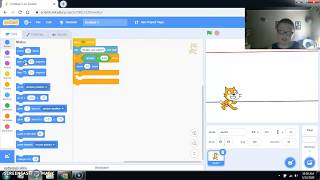 Scratch simple coding #2 (controls, sensing,and operations)