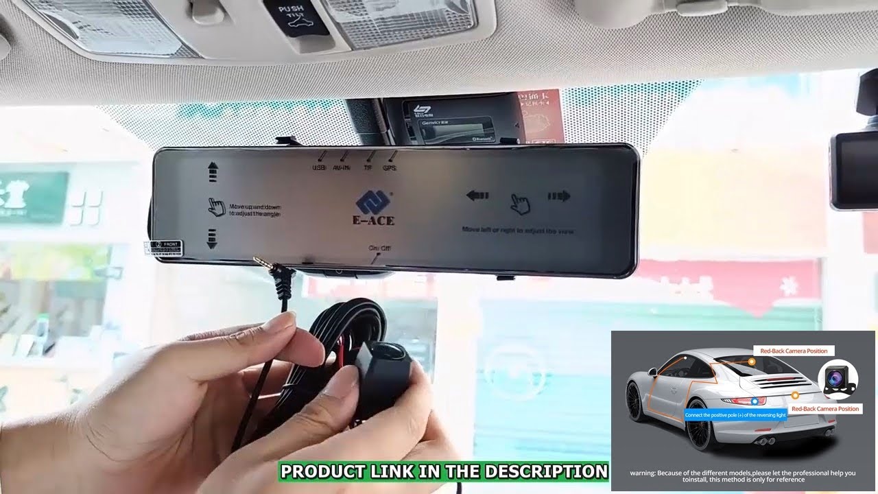 How To Drive Safely with Car Dash Cam DVR OBDPEAK Q98s 4GB 32GB - YouTube