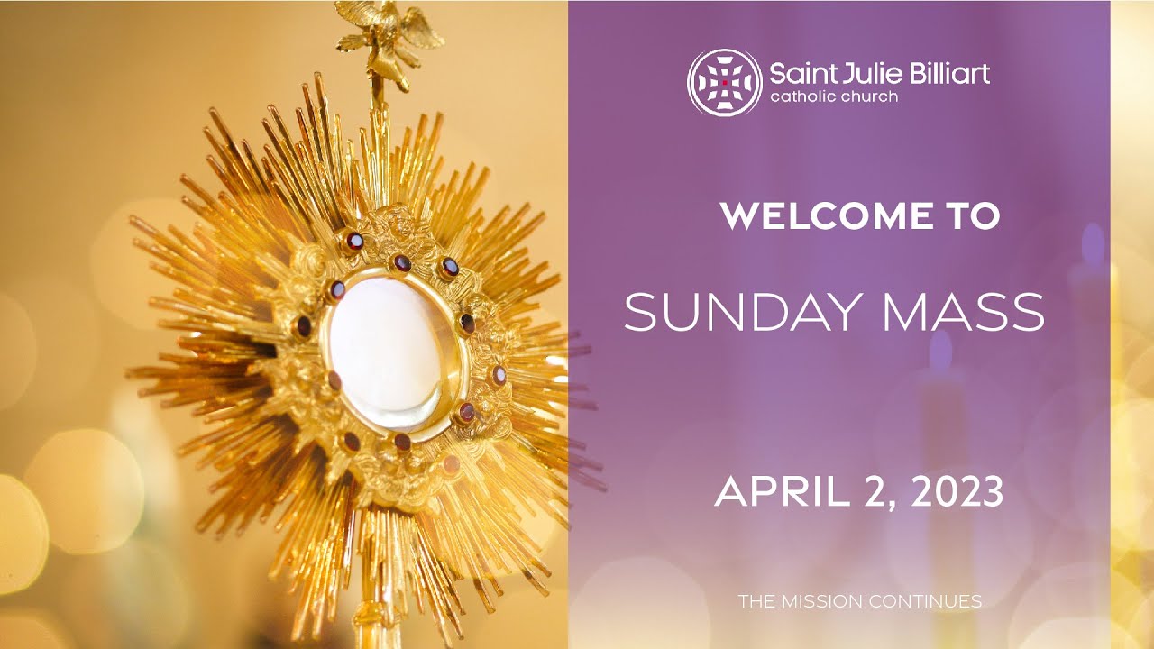 Sunday Mass, April 2, 2023 YouTube