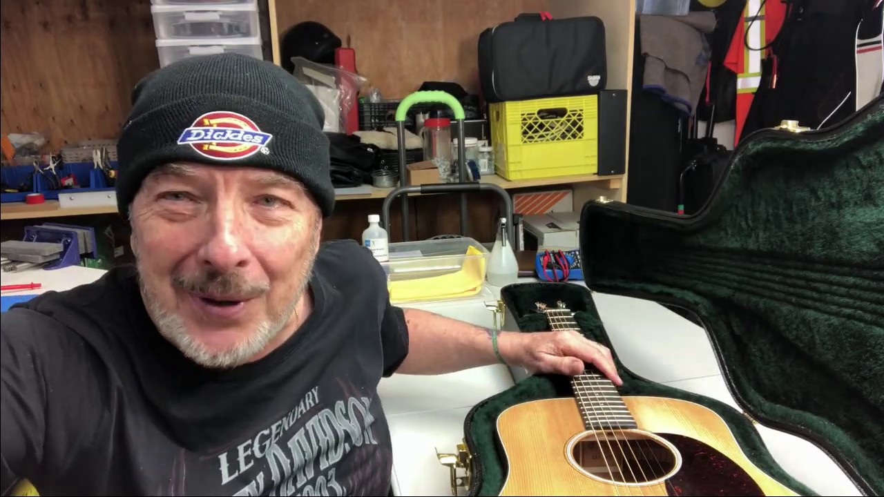 Guitar Repair Martin Junior Guitar Gets Fret Work and Setup Video 1 YouTube