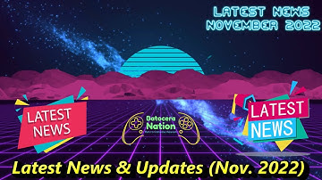 Latest News & Updates (Nov.  2022)