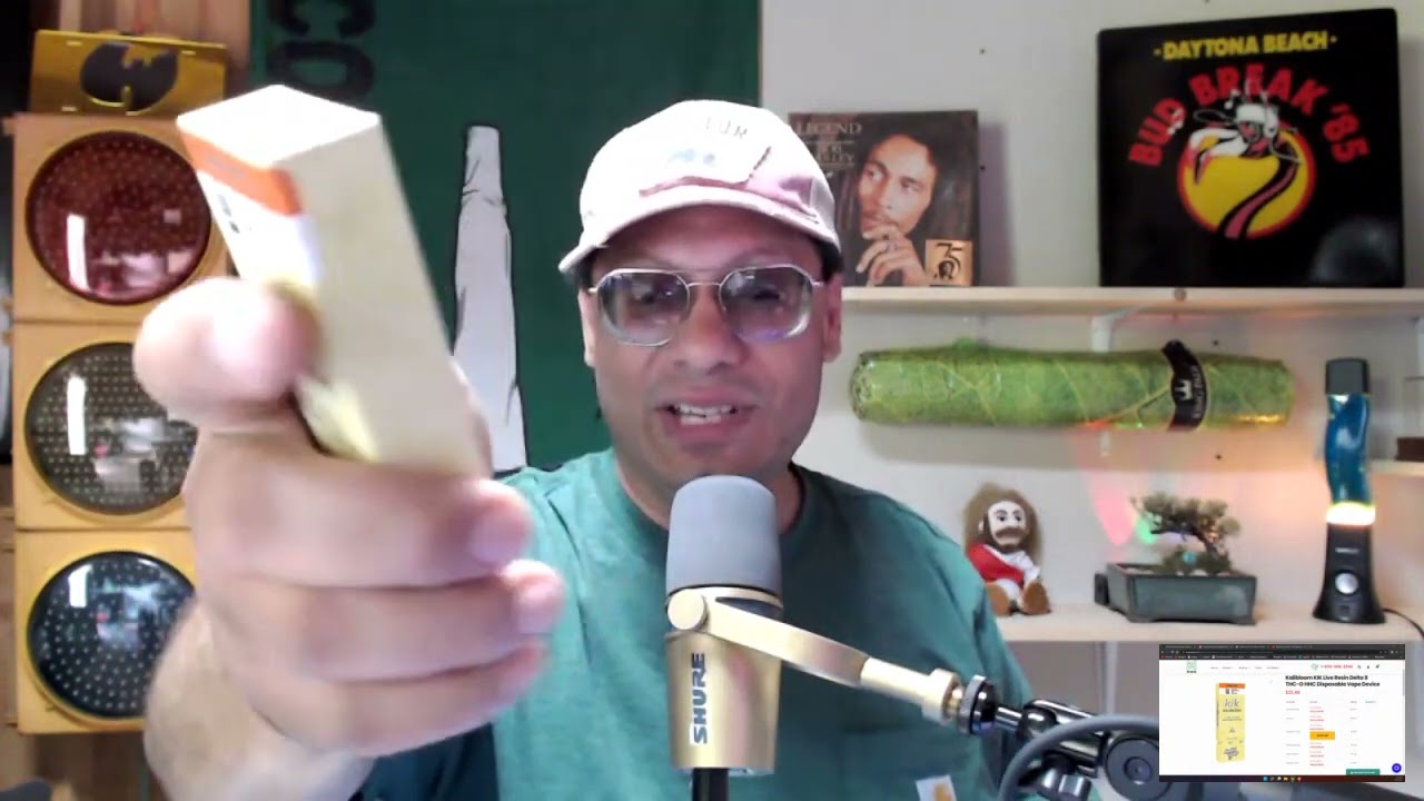 Reviewing: Kalibloom KIK Live Resin Disposable | Strain: Orange Crush | Follow Me on IG link below