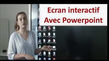 Présenter un PowerPoint sur un écran interactif