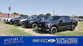 KEEPING IT LOCAL - BENOIT FORD #1