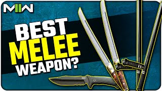 What's the BEST Melee Weapon in Modern Warfare II? (Full Comparison)