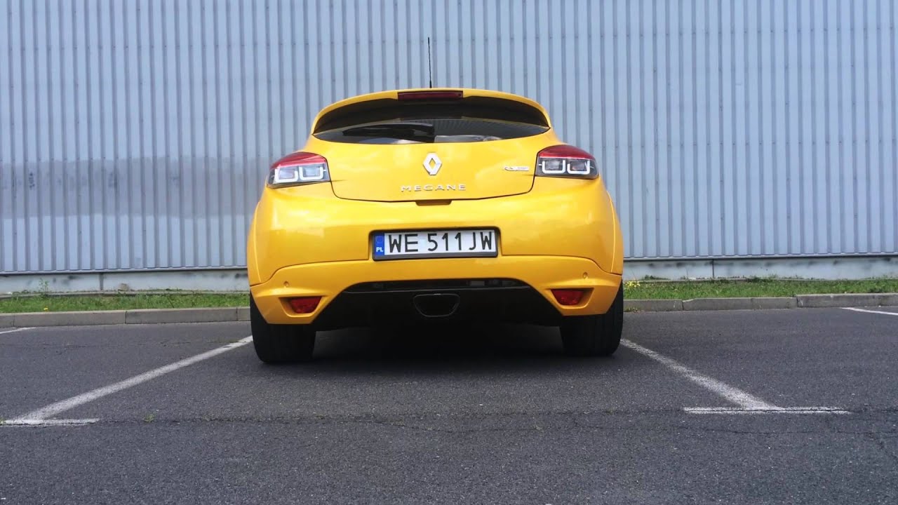 2015 Renault Mégane R.S. 275 Trophy Akrapovič Exhaust Sound