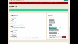 Online order management with OrderHarmony