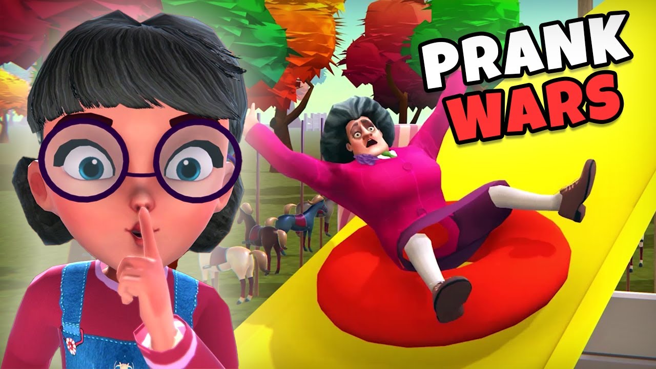 Scary Teacher 3D | The Ultimate Prank War | Z&K Global - YouTube