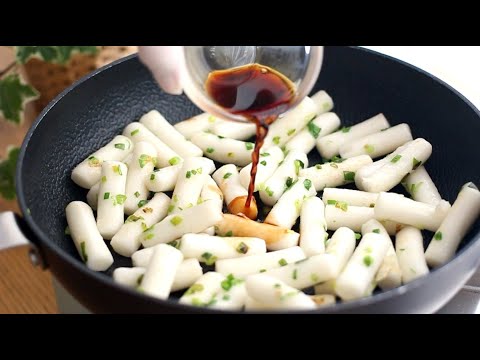 떡은 이렇게 드세요! 아이들이 그릇째 들고 먹는 5분 완성 간단요리 간식만들기