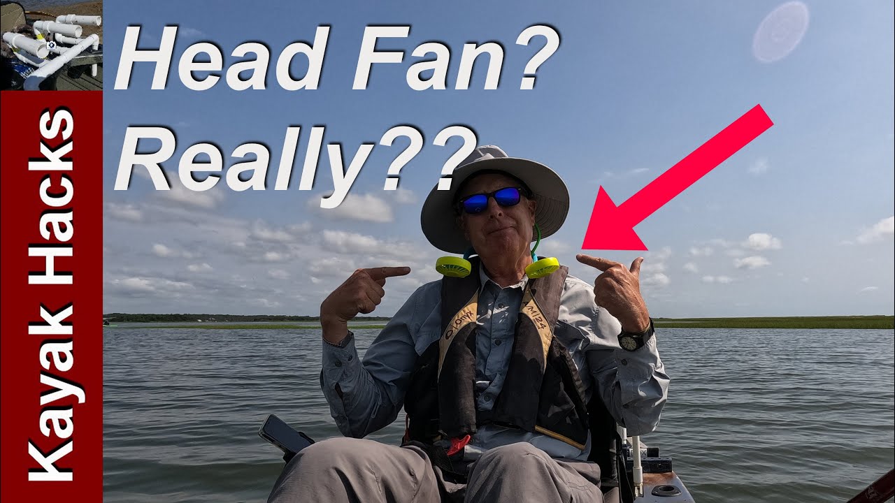 How To Stay Cool While Fishing - Cooling Head Fan Test