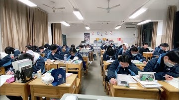 Study With Me in Class | Real Student Vibes & Focus Session// Classroom Vibes!🌟🇨🇳