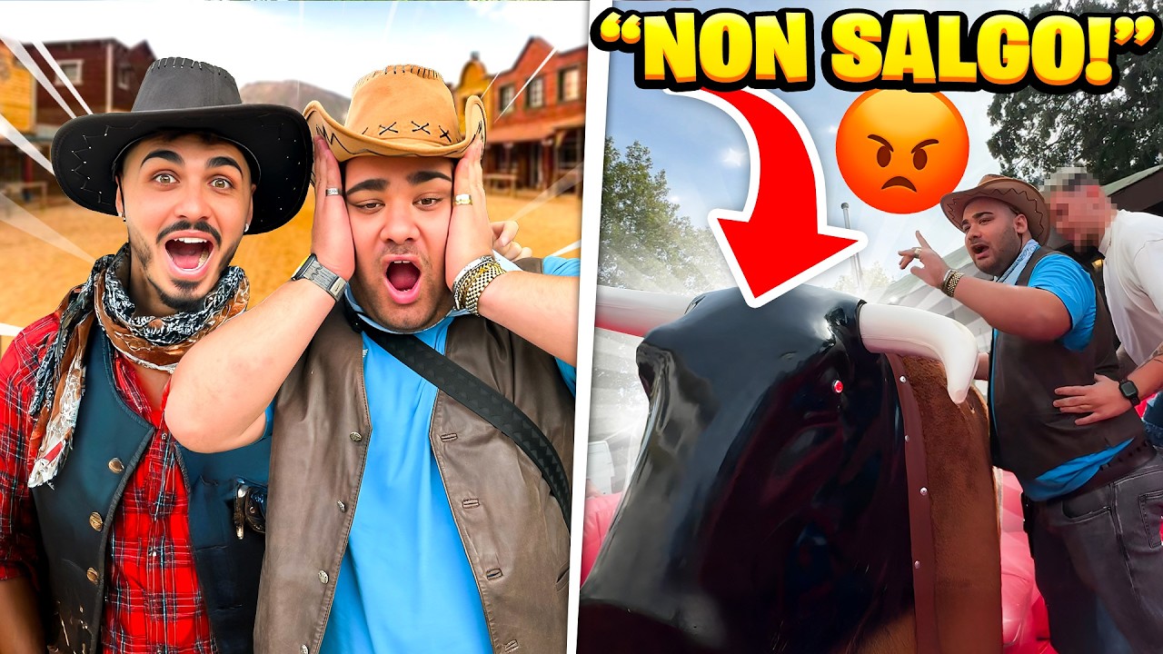 🌵🤠 Porto ANDREA nel FAR WEST ma qualcosa va male... (si è arrabbiato!)