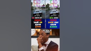 RX 9070 XT vs RTX 4090 HOW? #gaming #benchmark #rtx4090 #rx9070xt