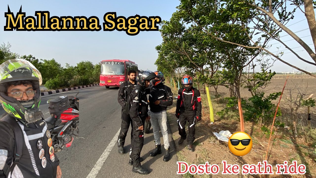 Back to rides  | ek ride dosto ke sath | Mallanna Sagar | Ridewala