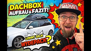 Lohnt sich die WydePack Dachbox? Aufbau & ehrlicher Test! #Wydepack #Dachbox #DachboxTest