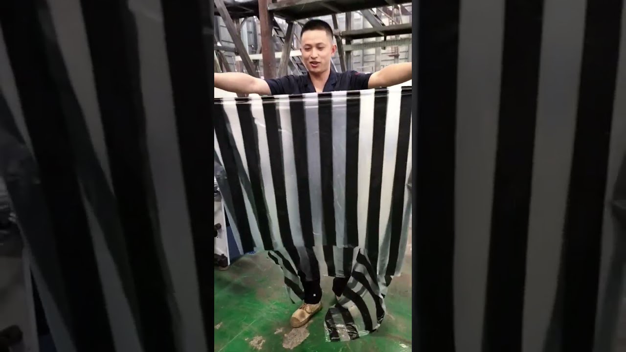DOUBLE COLOR STRIPE FILM BLOWING MACHINE