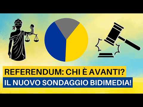 Video Referendum Giustizia: il nuovo sondaggio BiDiMedia!