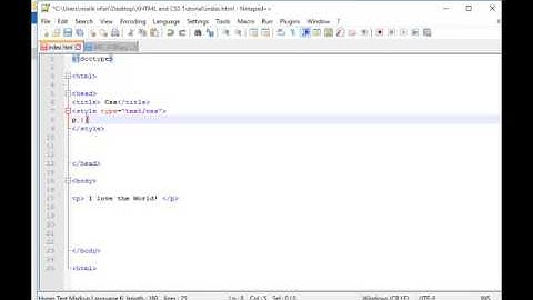 XHTML and CSS Tutorial   16   Intro to CSS urdu and hindi with tutorialsdvds