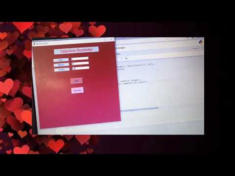 Reminder For Love(python project