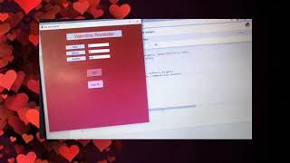 Reminder For Love(python project