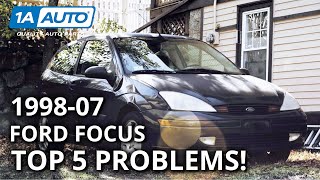 Top 5 Problems Ford Focus Hatchback 1st Gen 19982007