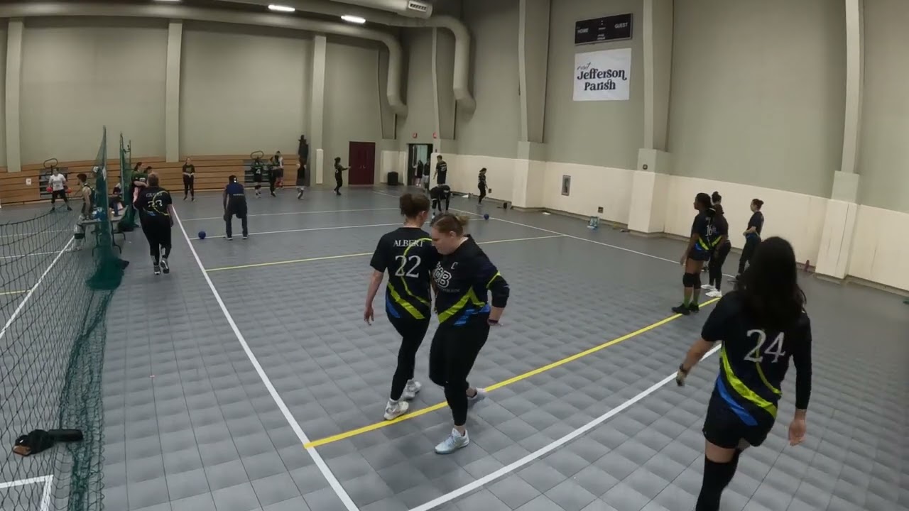 USA Dodgeball: Nationals 2025: MFB vs. Grit Bracket1 WOMEN'S FOAM