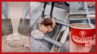 Making Cold Stone ice cream || Tiktok compilation
