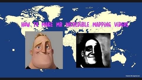 How To Make Mr Incredible Mapping Videos (Very Easy)