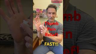 End Thumb Pain And Stiffness 3 Steps