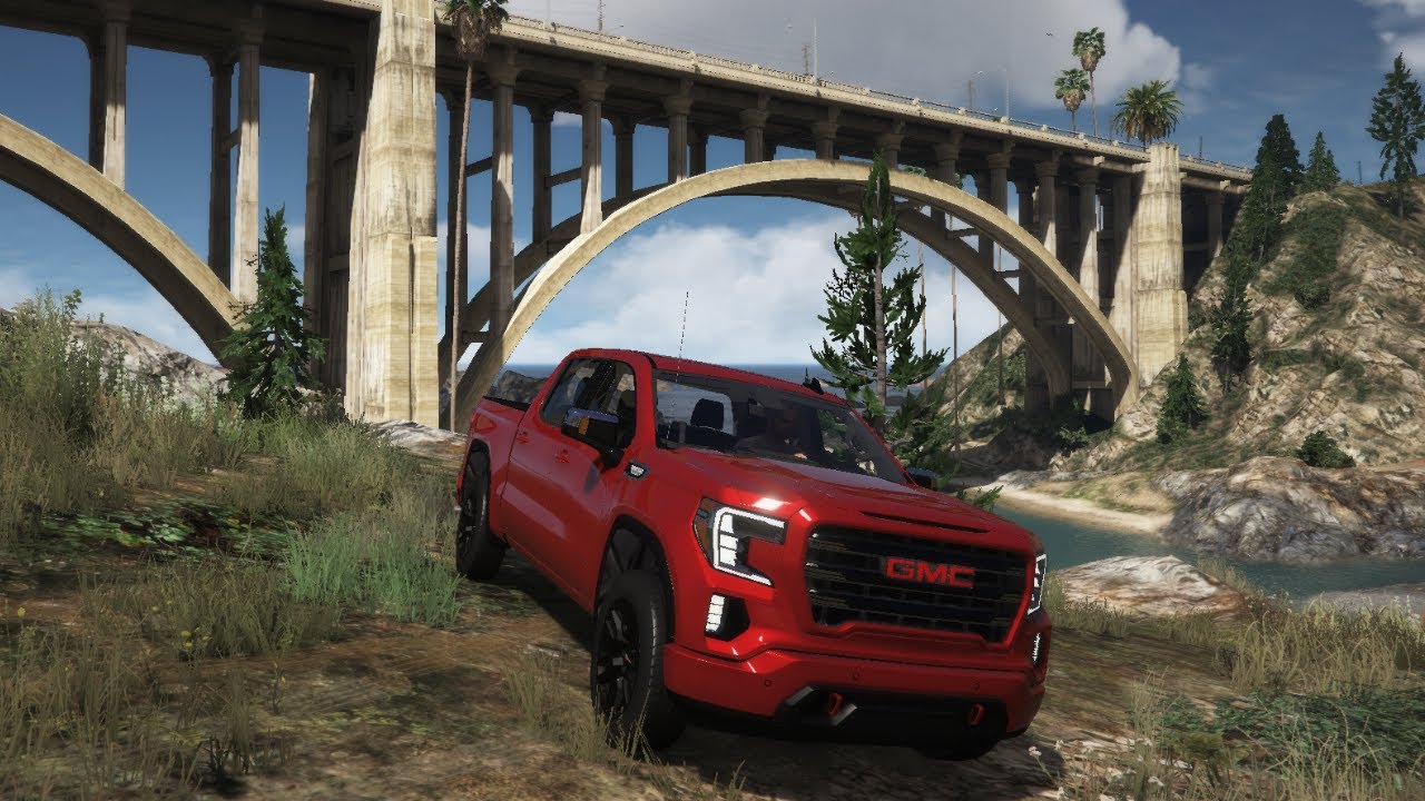 2021 GMC Sierra 1500 Driving With Xbox Controller GTA 5 5 5 2021-gmc-sierra-1500-driving-with-xbox-controller-gta-5-5-5