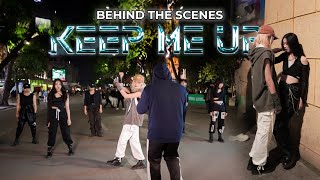 [ENG/SUB | KPOP IN PUBLIC] Keep me up - B.I (비아이) | BEHIND THE SCENES by Double Eight CREW