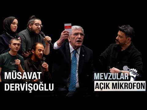 Mevzular Açık Mikrofon | İYİ Parti Genel Başkanı Müsavat Dervişoğlu