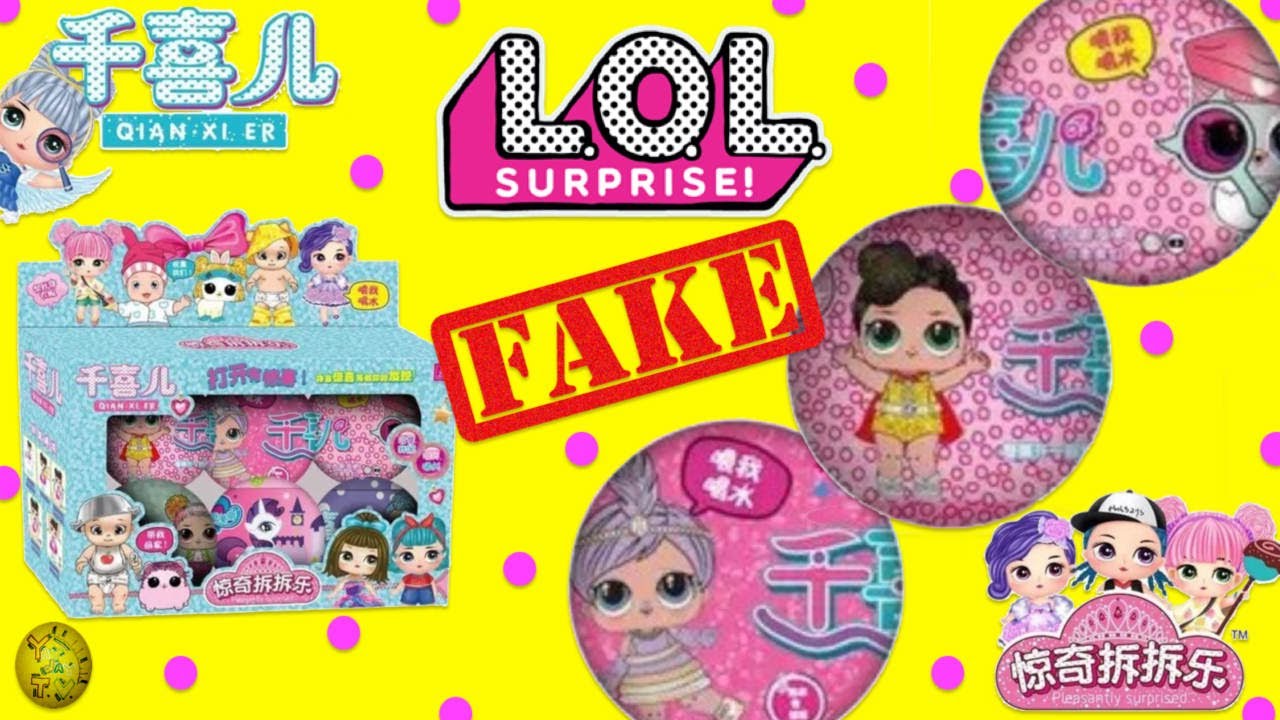 Full box of lol surprise confetti pop series fakes unboxed part 3. Fake lol vs real lol Yaydaytv