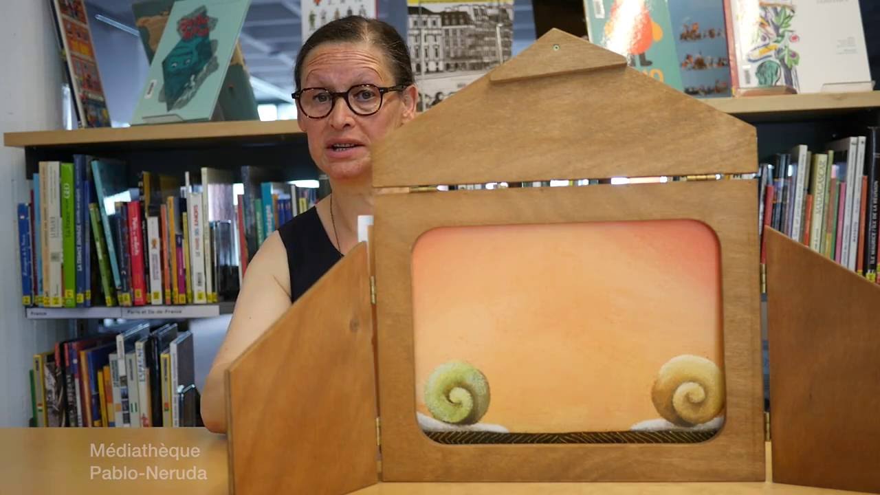 Kamishibai Le voyage de l'escargot de Satsuki Noma